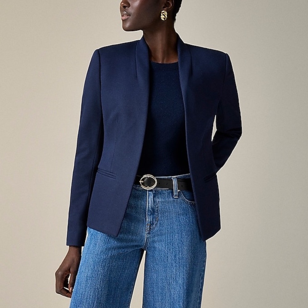 J Crew Classic Navy Blazer
